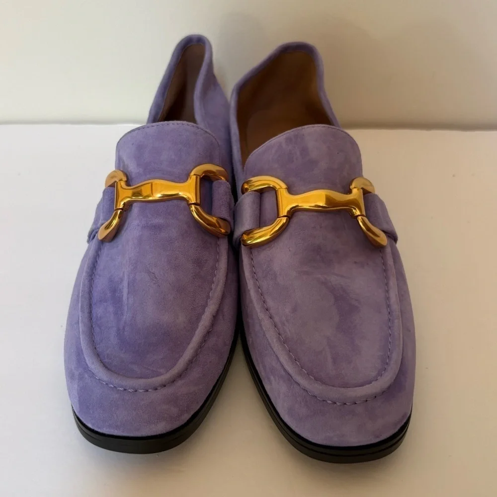 NWOT Anthropologie Bibi Lou Zagreb Loafers Size 38